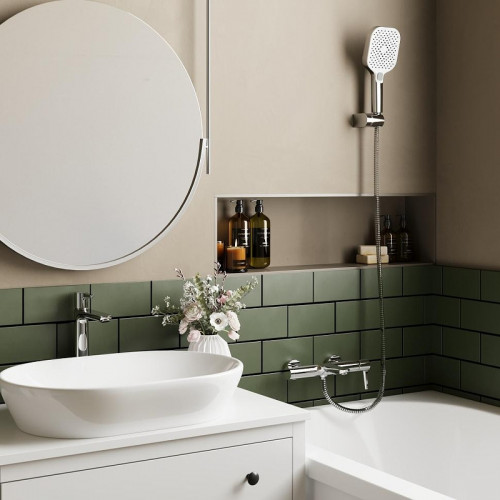 Смеситель для раковины Urbatec Veneto VE50715CR цвет Хром