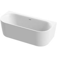 Акриловая ванна Cezares Metauro 180x80 METAURO-INT-Wall-180-80-60-W-MATT Белая матовая без гидромассажа