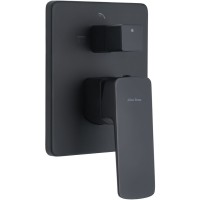 Смеситель для душа Allen Brau Infinity 5.21014-31 Черный матовый латунь встраиваемый