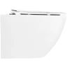 Комплект унитаза BelBagno Uno BB3105CHR/SC с инсталляцией Tece Base 9400413 с сиденьем Микролифт и Белой клавишей смыва фаянс подвесной