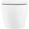 Комплект унитаза BelBagno Uno BB3105CHR/SC с инсталляцией Tece Base 9400413 с сиденьем Микролифт и Белой клавишей смыва фаянс подвесной
