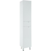 Шкаф пенал Bellezza Пегас 35 R 4620404711010 Белый МДФ / ЛДСП