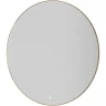 Зеркало Boheme Modern 100 545-100-G с подсветкой Золото с сенсорным выключателем и подогревом стекло