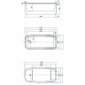 Акриловая ванна Allen Brau Infinity 3 170x78 2.21003.20 без гидромассажа