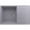 Кухонная мойка Ulgran Quartz Prima 780-05 Бетон искусственный камень (литьевой мрамор) встраиваемый