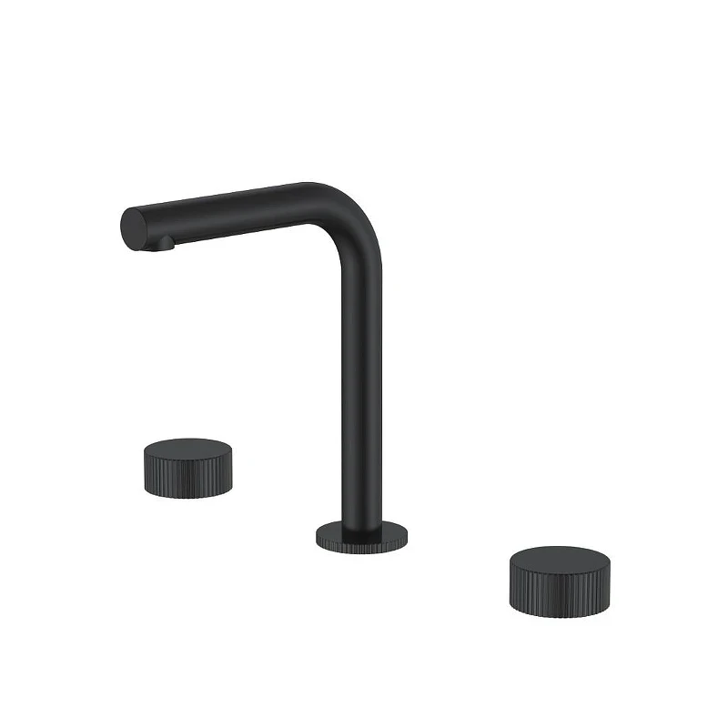 Смеситель для раковины Boheme Stick 152-B.3 цвет Черный матовый