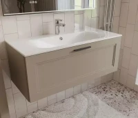 Тумба с раковиной Terminus Классик 100 CLA101001200501O подвесная цвет Капучино