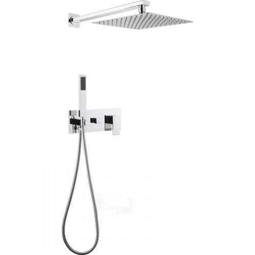 Душевая система Abber Daheim AF8218 Хром латунь встраиваемый