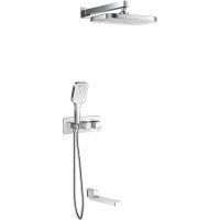 Душевая система Rose R10 R1095 с термостатом Хром