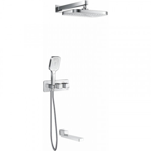 Душевая система Rose R10 R1095 с термостатом Хром
