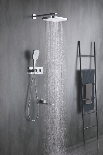 Душевая система Rose R10 R1095 с термостатом Хром