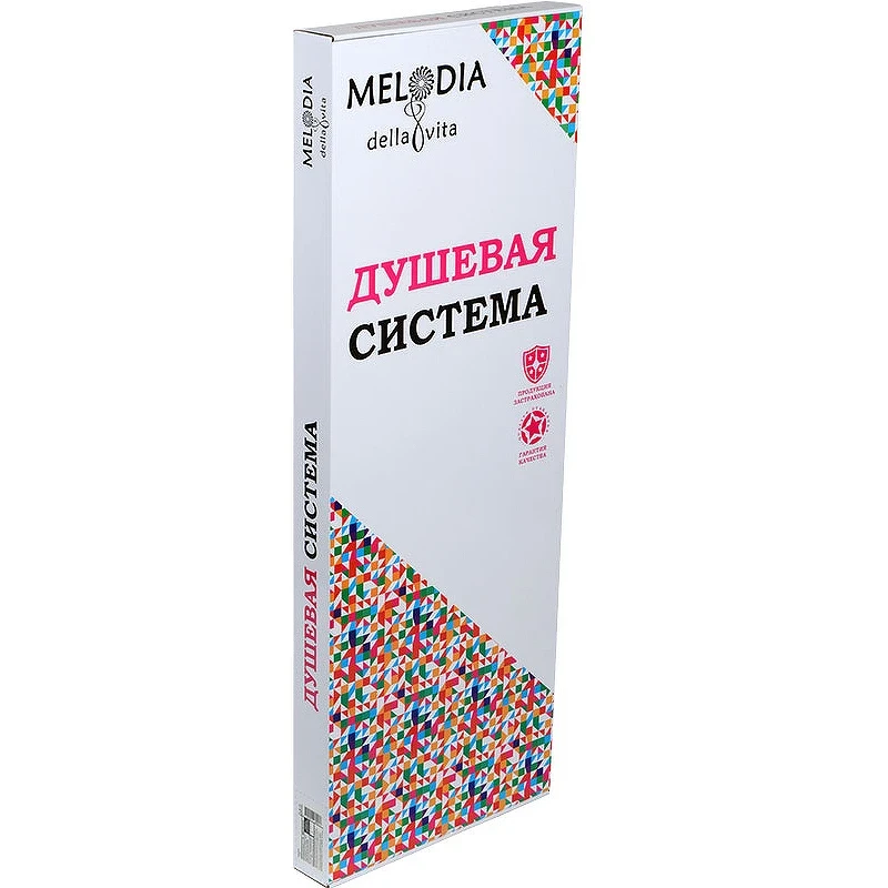 Душевая система Melodia della vita Square MSC00101C Хром