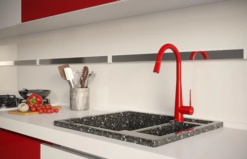 Смеситель для кухни Shouder Iten 0300614 Красный