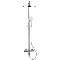 Душевая система Bronze de Luxe Scandi 11060C Хром латунь на стену