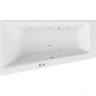Акриловая ванна Excellent Sfera Slim 170x100 L WAEX.SFL17S.SOFT.GL с гидромассажем