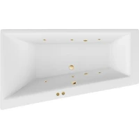 Акриловая ванна Excellent Sfera Slim 170x100 L WAEX.SFL17S.SOFT.GL с гидромассажем