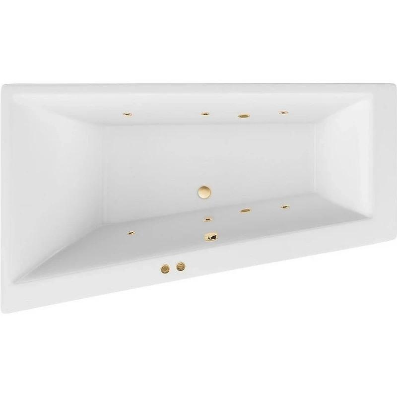 Акриловая ванна Excellent Sfera Slim 170x100 L WAEX.SFL17S.SOFT.GL с гидромассажем