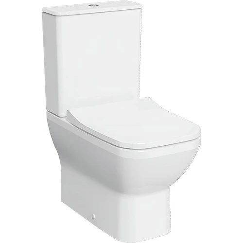 Унитаз-компакт Vitra Integra Square 9833B003-7204 с бачком и сиденьем Микролифт