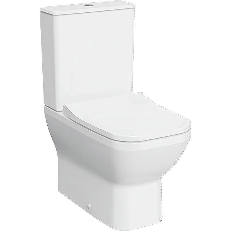 Унитаз-компакт Vitra Integra Square 9833B003-7204 с бачком и сиденьем Микролифт