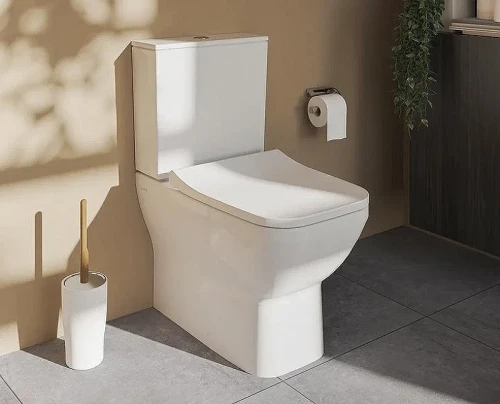 Унитаз-компакт Vitra Integra Square 9833B003-7204 с бачком и сиденьем Микролифт