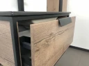 Тумба с раковиной Comforty Бонн 75 00-00001936 подвесная Дуб темный МДФ / ЛДСП