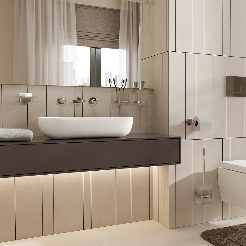 Ершик для унитаза WasserKRAFT Mosel K-46627 Хром