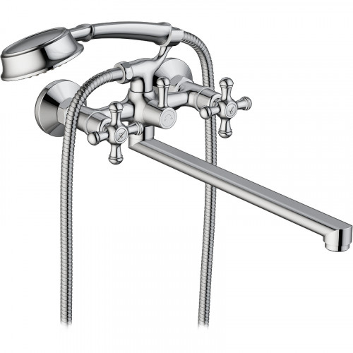 Смеситель для ванны Damixa Retro 239500000 универсальный Хром латунь на стену