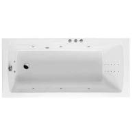 Акриловая ванна Excellent Aquaria 140x70 WAEX.AQU14.SMARTNANO.CR цвет Белый с гидромассажем форсунки Хром