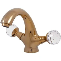 Смеситель для раковины Rav Slezak Brilliance129.5SM Бронза латунь