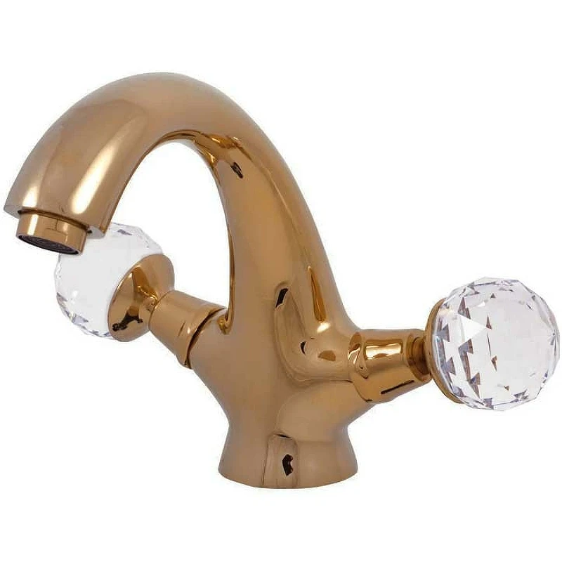 Смеситель для раковины Rav Slezak Brilliance129.5SM Бронза латунь