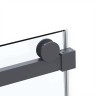 Душевой уголок Vincea Como Soft 120x90 VSR-1CS9012CLGM профиль Вороненая сталь стекло прозрачное