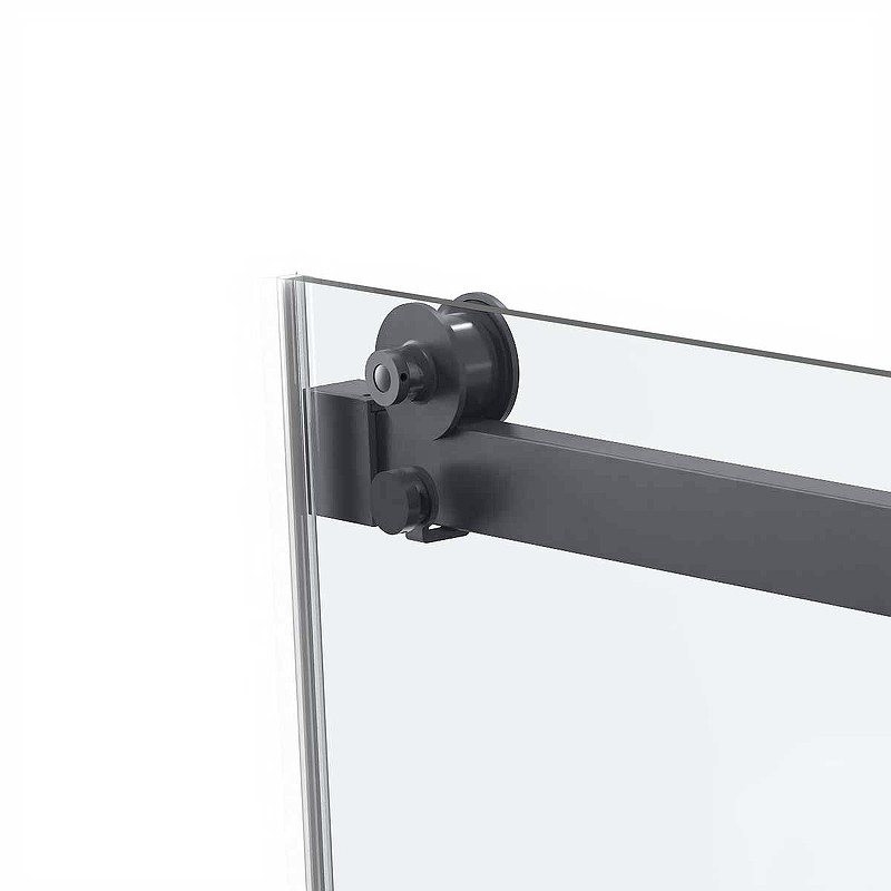 Душевой уголок Vincea Como Soft 120x90 VSR-1CS9012CLGM профиль Вороненая сталь стекло прозрачное