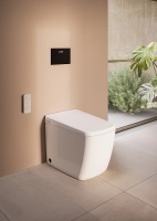 Унитаз биде Vitra V-Care Prime 7232B403-6217 приставной с сиденьем Микролифт фарфор приставной