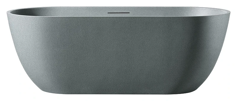 Ванна из искусственного камня AltroBagno Bruna 170x75 090202 цвет Серый гранит