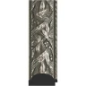Зеркало Evoform Exclusive-G Floor 203х114 BY 6365 с гравировкой в багетной раме - Византия серебро 99 мм стекло