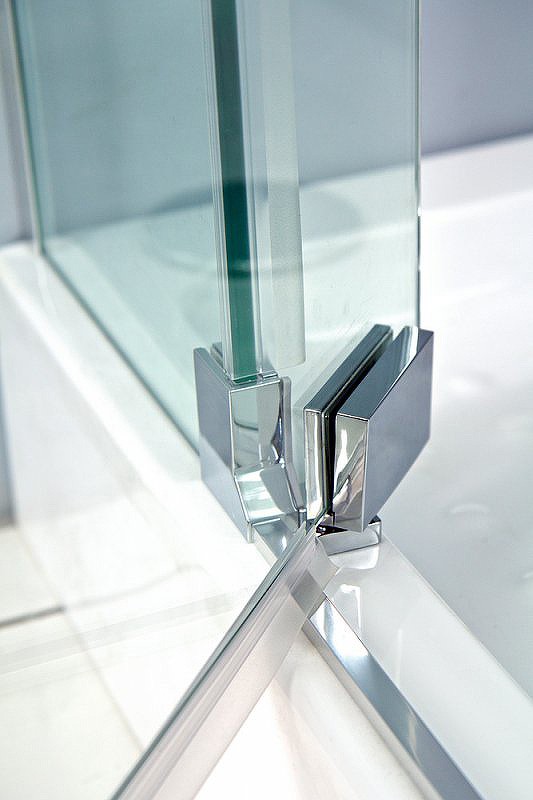 Душевая дверь Cezares Slider 90 SLIDER-B-1-80/90-GRIGIO-Cr профиль Хром стекло серое