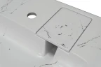 Раковина Stella Polar Солярис 60 SP-00001686 на стиральную машину Белый мрамор