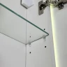 Зеркальный шкаф Alavann Rita 60 R ALV0289003 с подсветкой цвет Белый