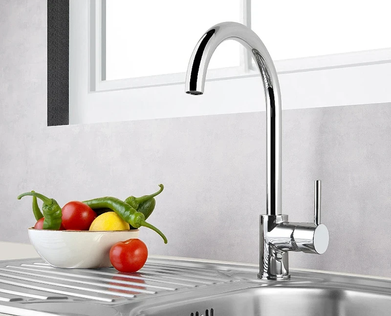 Смеситель для кухни Vitra Minimax S A42091EXP Хром латунь