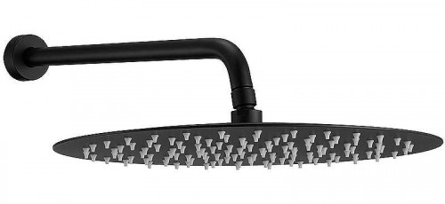 Кронштейн для верхнего душа Berges Ventas R Black 074010 Черный матовый