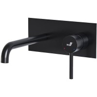 Смеситель для раковины RGW Shower Panels SP-45-11B 51140545-04 Черный матовый латунь встраиваемый