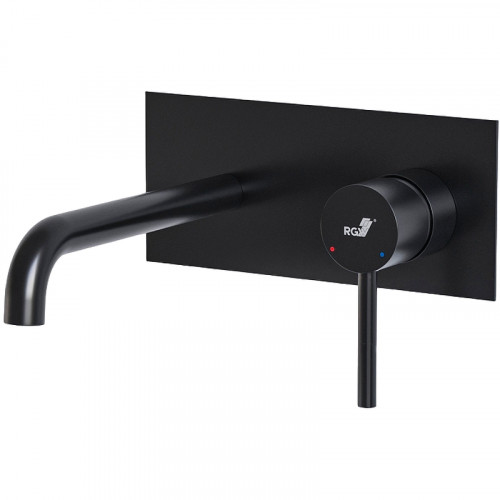 Смеситель для раковины RGW Shower Panels SP-45-11B 51140545-04 Черный матовый латунь встраиваемый