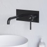 Смеситель для раковины RGW Shower Panels SP-45-11B 51140545-04 Черный матовый латунь встраиваемый