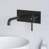 Смеситель для раковины RGW Shower Panels SP-45-11B 51140545-04 Черный матовый латунь встраиваемый