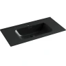 Раковина Ceramicanova Element 90 CN7002MB Черная матовая фарфор полувстраиваемая