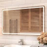 Зеркало Vigo Geometry Comfort 120 066 с подсветкой с бесконтактным выключателем и подогревом