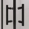 Душевой уголок RGW Passage 80x80 02083188-14, 19170188-01 профиль цвет Черный стекло прозрачное