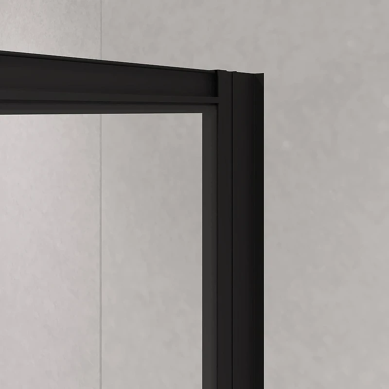 Душевой уголок RGW Passage 80x80 02083188-14, 19170188-01 профиль цвет Черный стекло прозрачное