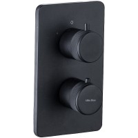 Смеситель для душа Allen Brau Priority 5.31113-31 с термостатом Черный матовый латунь встраиваемый