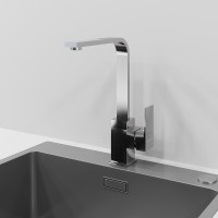 Смеситель для кухни Laparet Geo N3064202LPT Хром латунь
